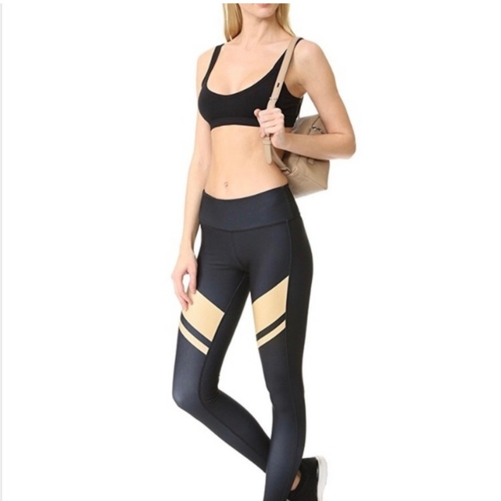 Split59 black/tan arrow workout legging